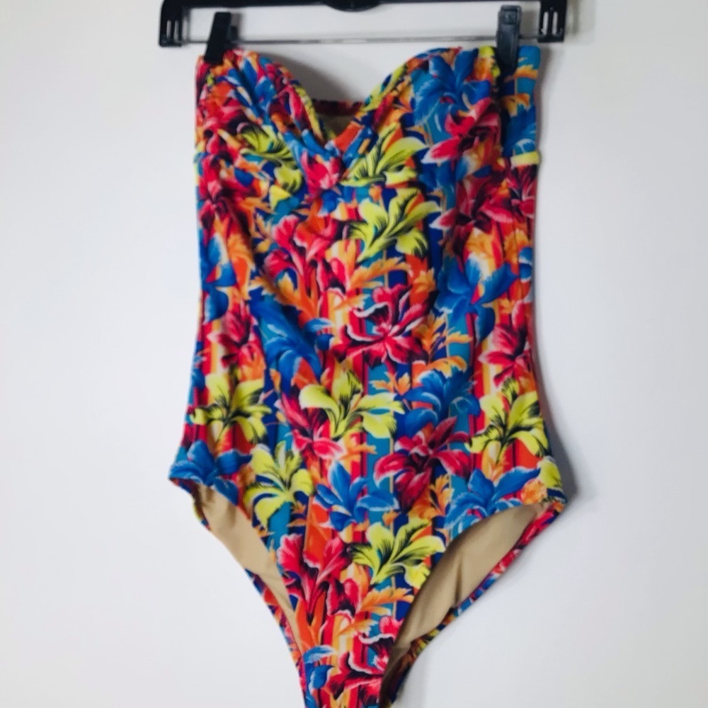 J Crew strapless swimsuit women 4